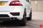 Mercedes-AMG ML63 on Vossen Wheels (CV3R) 2017 года